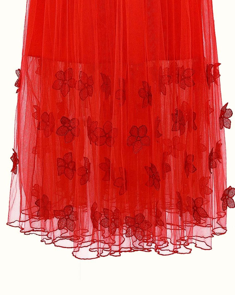 Jupe en Tulle Couture avec Cordon et broderies pour Femme-Jupes- 36-38-40-EMDORIA PARIS