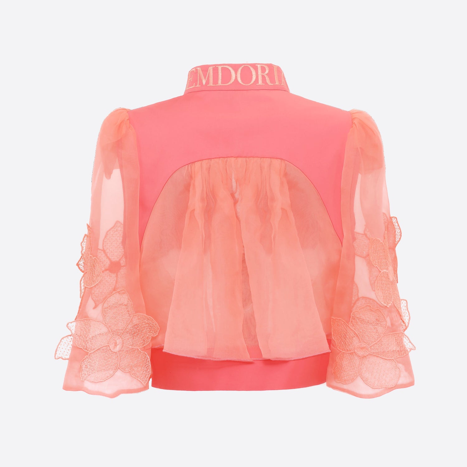 Veste pour femme Luxe absolu : veste haute couture, blouse organza - EMDORIA PARIS